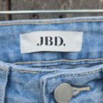 Just Black Demin. Light Demin Jeans Cropped Straight Leg Blue Size 25 Photo 1