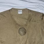 Red Valentino Red Valentino Sz L Large Gold Holiday Christmas Cardigan Photo 2