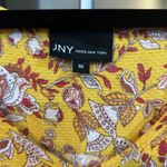 Jones New York Floral Tank Top Smocked Sleeveless Casual Blouse XL Photo 3