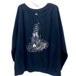 Parks Black Walt Disney World 2017 Sweat Shirt sparkly oversized size 3XL Photo 0