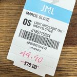 J. McLaughlin Marci Glove Wool One Size Gray Cheetah Mitten Striped NWT Outerwear Photo 2