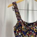 Forever 21  Large Retro Floral Boho Sundress Sleeveless Mini Dress Summer Vibrant Photo 6