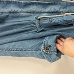 Anthropologie Pilcro  Kimono Denim Jacket M/L Oversized Boho Chic Layering Photo 7