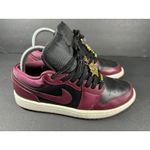 Nike  Air Jordan 1 Low SE Dark Beetroot with Charms Size 8.5 Photo 1