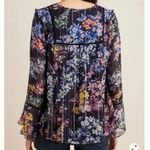Anthropologie  Vivienne Vineet Bahl Embroidered Top S NWT Photo 1