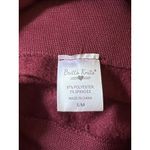 Britt's Knitts Fleece Lined Leggings Size S/M Cabincore Comfy‎ Athleisure Casual Red Photo 5