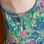 Lilly Pulitzer  Vibrant Sleeveless Floral Dress Photo 3
