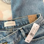 PacSun Medium Blue Asymmetrical Dad Jeans Photo 3