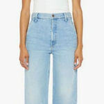 💕MOTHER SUPERIOR💕 The Stud Finder Flood Jeans ~ Ivy League Cowboy 28 NWT Blue Photo 0