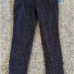 MTA Sport NWT MTA Sports Women's‎ Black Leopard Print High-Waisted Pockets leggings size L Photo 0