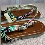 Arizona Jeans Arizona Jean Co. Strappy Thong Bejeweled Flip Flops Women’s Sandals Size 7.5 Photo 7