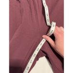 Gymshark burgundy mesh detail ankle joggers track pants women's size small Photo 9