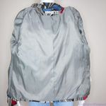 Afred Dunner women's cotton blend floral print zip up blazer jacket, size 16 Gray Photo 14