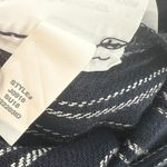 J.Crew Point Sur Paperbag Pants Wide Leg Belt Stripe Navy Blue Size 12 Photo 14