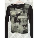 Minga London Open Your Heart Top Womens L Y2K Grunge Sheer Pop Art Size L Photo 1