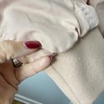 frame denim Frame Snap Detailed Ruched Shell Bomber Jacket in Nude Medium MSRP $425 Photo 12