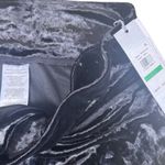 Calvin Klein NWT  Black Velour Velvet High Waist Slimming Compression Leggings L Photo 4