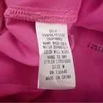 L'ATISTE  By Amy Wide Leg Satin Hot Pink Pants Photo 3