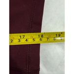 Banana Republic  Burgundy Bike Shorts‎ Women's Medium Athletic Activewear Pockets Photo 6