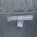 Gap  Knit Pea‎ Coat Jacket Double Breasted Shawl Collar Cotton Womens Small Photo 4
