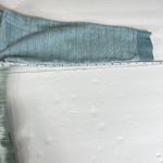 LL Bean Blue French Terry Color Block Raglan Baseball Crew Neck Sweatshirt LARGE Photo 6