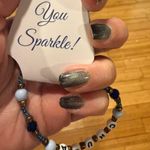 CHULA Bracelet Copper, Blue, & Periwinkle Beads Blue Photo 1