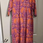 Like New Figue Cotton Maxi Dress with Gold Sequin Overlay Size Medium Photo 7