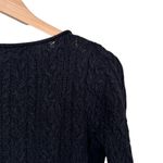 Ralph Lauren LRL  Dark Gray Cable Knit Sweater Sz S Photo 2