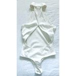 Lulus  Mock Neck Open Back Halter Bodysuit Photo 4