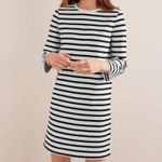 Boden White/Black Breton Striped Jersey Mini T Photo 12