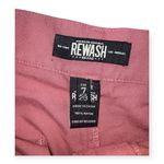 REWASH  Womens Pink Soft Utility Pants Photo 2