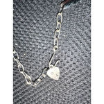 Silver Tone Collar Necklace Adjustable Chain Minimalist Women's Jewelry Photo 3