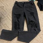 Amazon Black Ripped Mom Jeans Photo 0