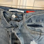 Celebrity Pink  Multi Button Tie Waist Denim Bermuda‎ Shorts Size 5/27 Photo 4