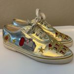 Sabastino Reno vegas metallic gold embroidered casino slots sneaker shoe size 10 Photo 0