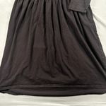 Matilda Jane  Discovery Black Cotton Casual Knit Dress 3/4 Sleeve Scoop Neck‎ Med Photo 2