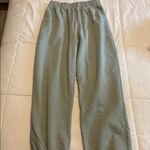 Brandy Melville sage green rosa sweatpants Photo 0