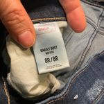 EXPRESS  Denim Jeans Size 8 Barely Boot Dark Wash Womens Stretch Mid Rise Photo 3