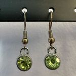 Peridot Dangly Earrings ☀️ August birthstone ☀️ Green Photo 0