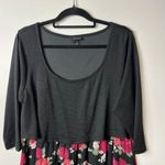 Torrid  floral‎ sweater dress women’s size 1X Photo 3
