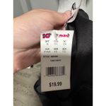 Vintage Deadstock Madrag Black Tube Dress Feather Trim Strapless Mini Party Med Photo 2