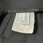 Brunello Cucinelli Gunex Women’s Size 10 Black Cotton Spandex Pants Trousers Photo 3