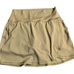 Aerie Offline by  Tennis Skort/Skirt  xs Taupe/Brown/Tan  NWT Photo 0