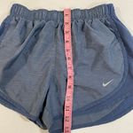 Nike  Dri-FIT Tempo Running Shorts Women’s Small Blue Gray Athletic Activewear Photo 5