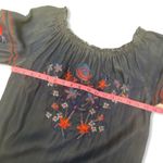 Philosophy  Embroidered Chambray Off The Shoulder Peasant Dress Photo 8