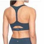 Athleta  Circuit Racerback Sports Bra in Black - Size S Photo 1