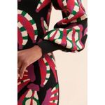 Farm Rio  Banana Dots Knit Sweater Dress Photo 4