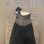 JS Collections  Cream and Black Maxi Skirt Photo 4