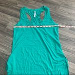 Fabletics  Athletic Teal Tank Top; size Small Photo 2