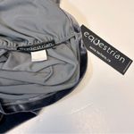 Equestrian Design Grey Velvet Mini Dress Size M NWT Gray Size M Photo 6